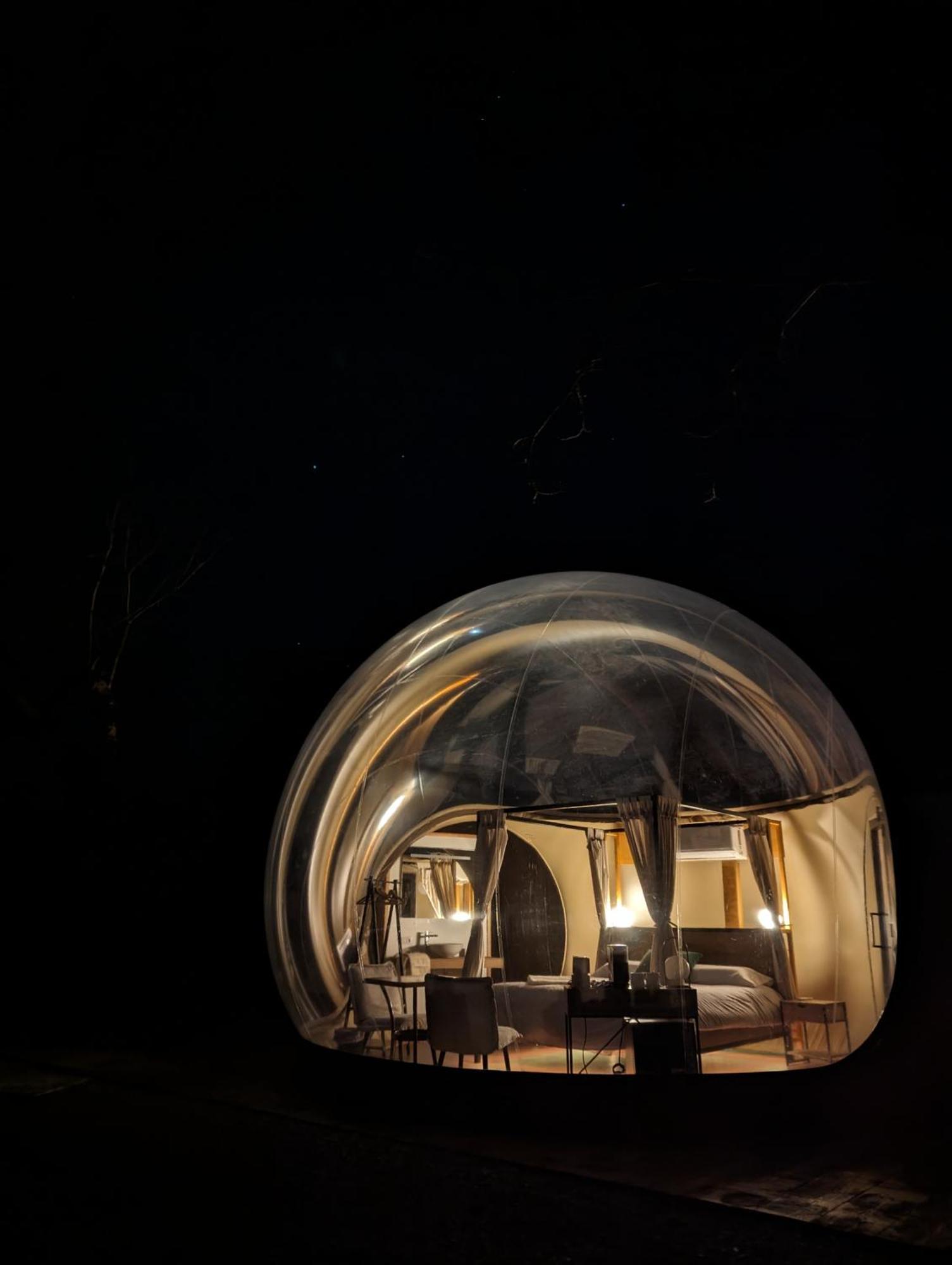 Horizonte Bubble Rooms Cortegana Extérieur photo