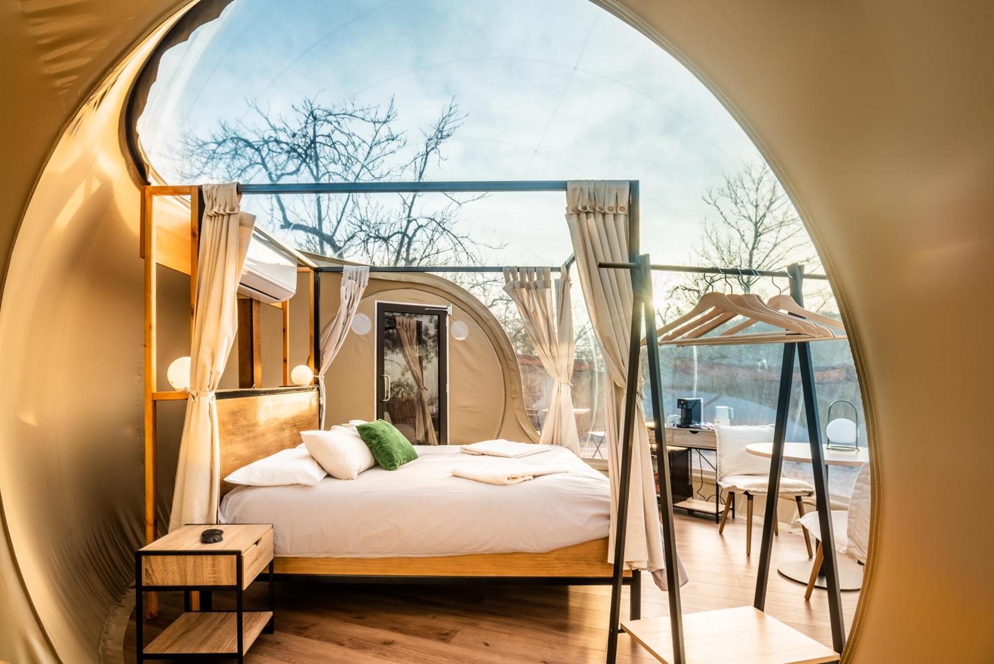 Horizonte Bubble Rooms Cortegana Extérieur photo