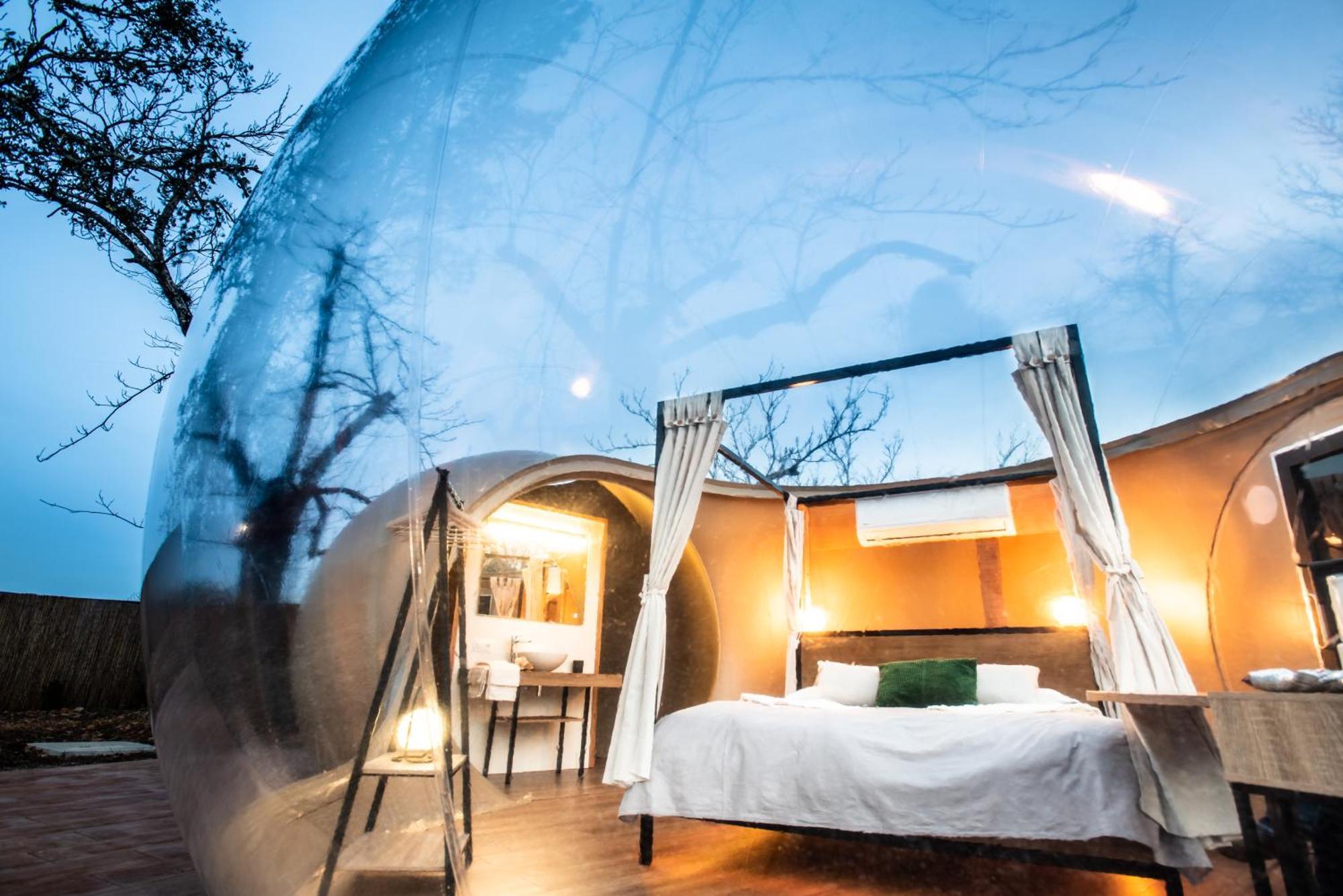 Horizonte Bubble Rooms Cortegana Extérieur photo
